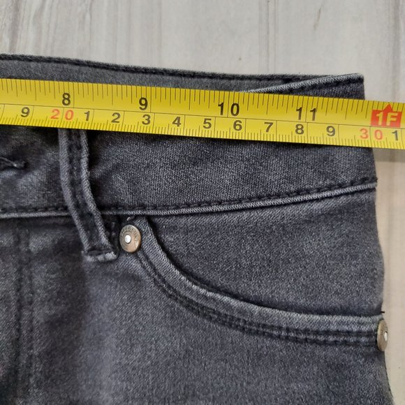 Blue Spice Faded Black Mid-Rise Jeans, Size 0 - Picture 4 of 6